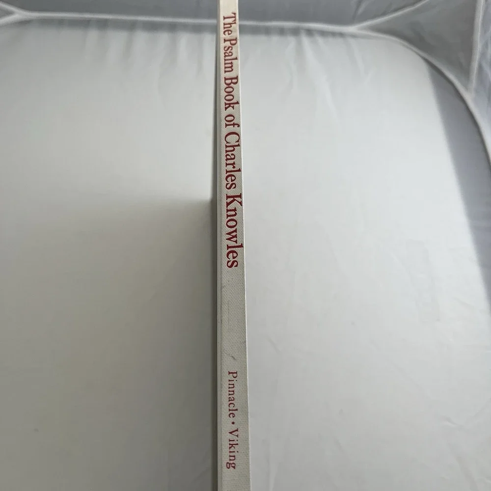 Charles Knowles 1962 1st Edition Vintage Illustrated Art Woodcuts The Psalm Book